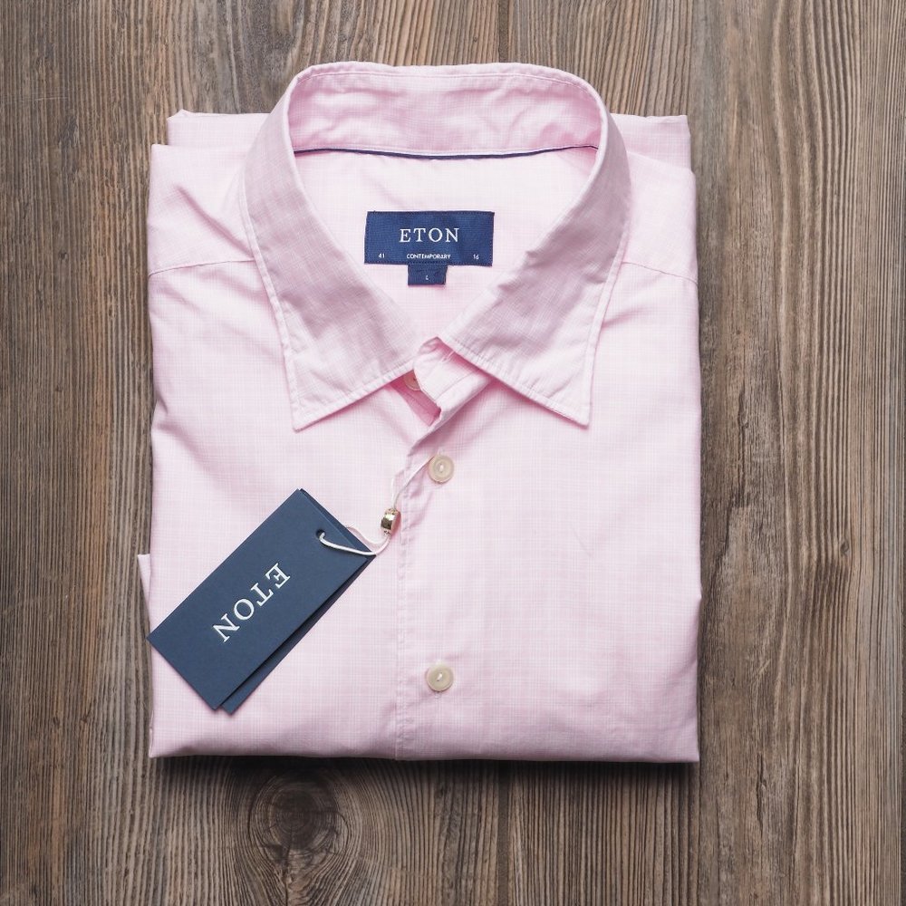 Eton Contemporary-Fit Prince of Wales Check Dress